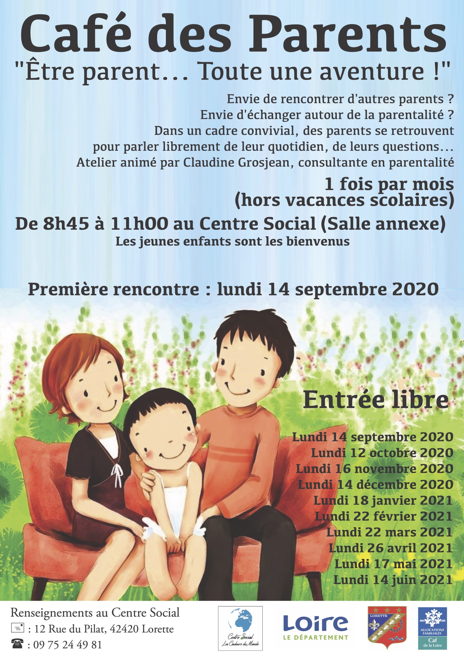 Lire la suite à propos de l’article Café des parents