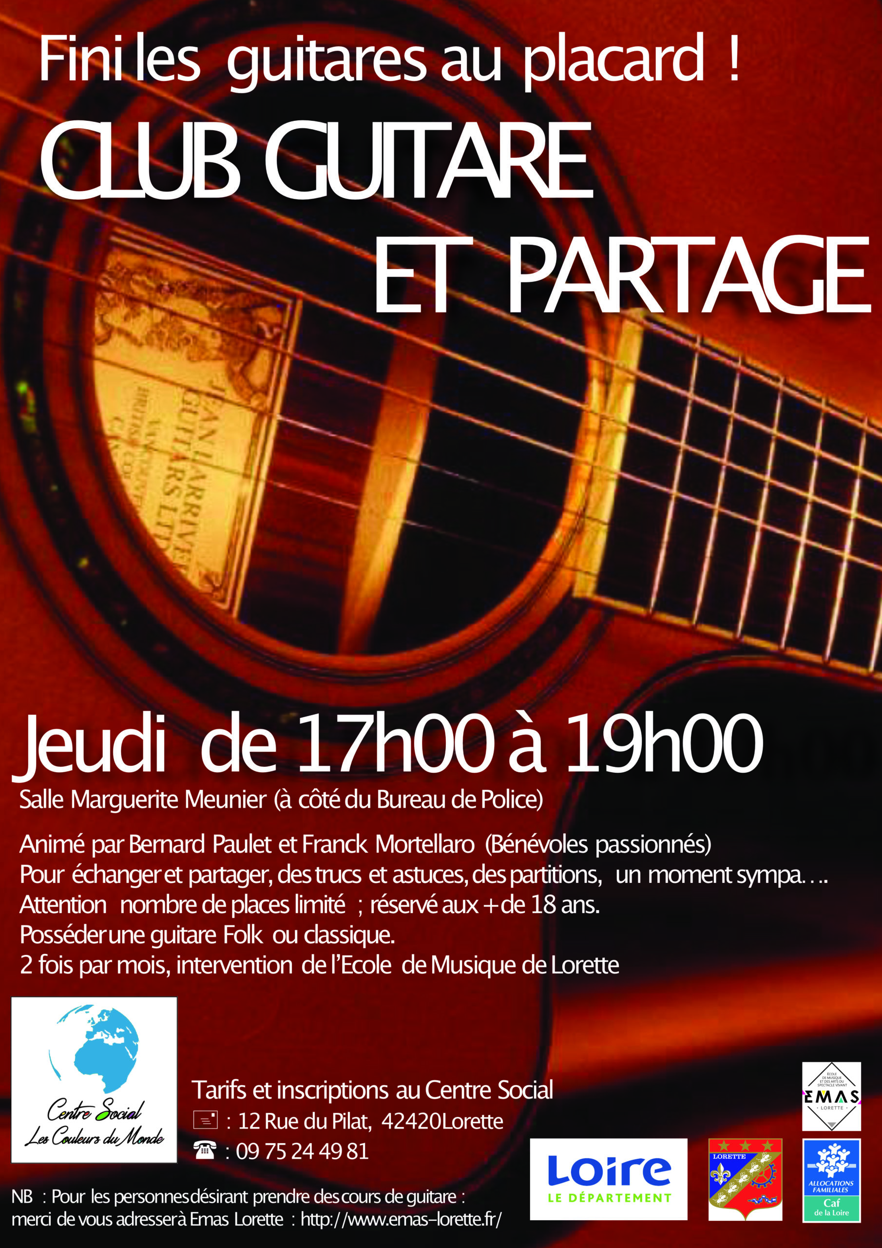 You are currently viewing Club guitare & partage