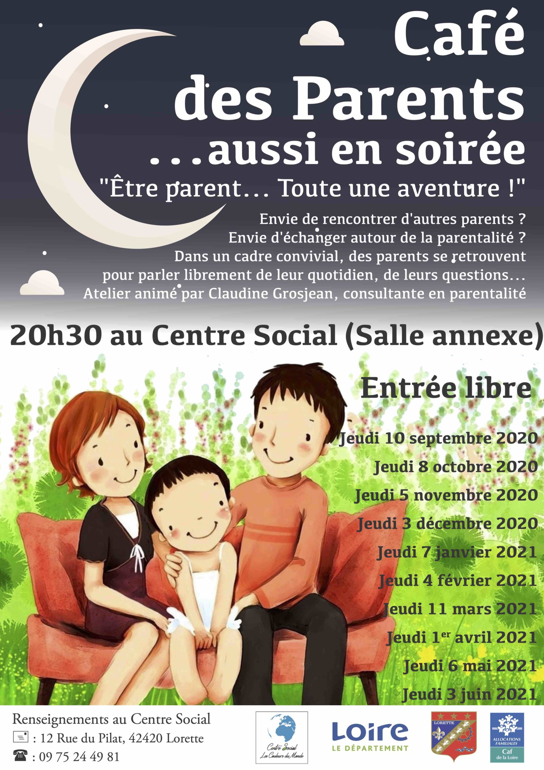Lire la suite à propos de l’article Café des parents du soir