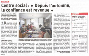 Lire la suite à propos de l’article Depuis l&rsquo;automne la confiance est revenue